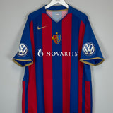 Shop 2008/10 FC BASEL HOME SHIRT (XXL) NIKE, classic football shirts, vintage football shirts & retro soccer jerseys at Cult Kits