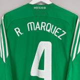 2008/09 MEXICO R.MARQUEZ #4 HOME SHIRT (L) ADIDAS