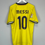 Shop 2008/09 BARCELONA MESSI #10 AWAY SHIRT (L) NIKE, classic football shirts, vintage football shirts & retro soccer jerseys at Cult Kits
