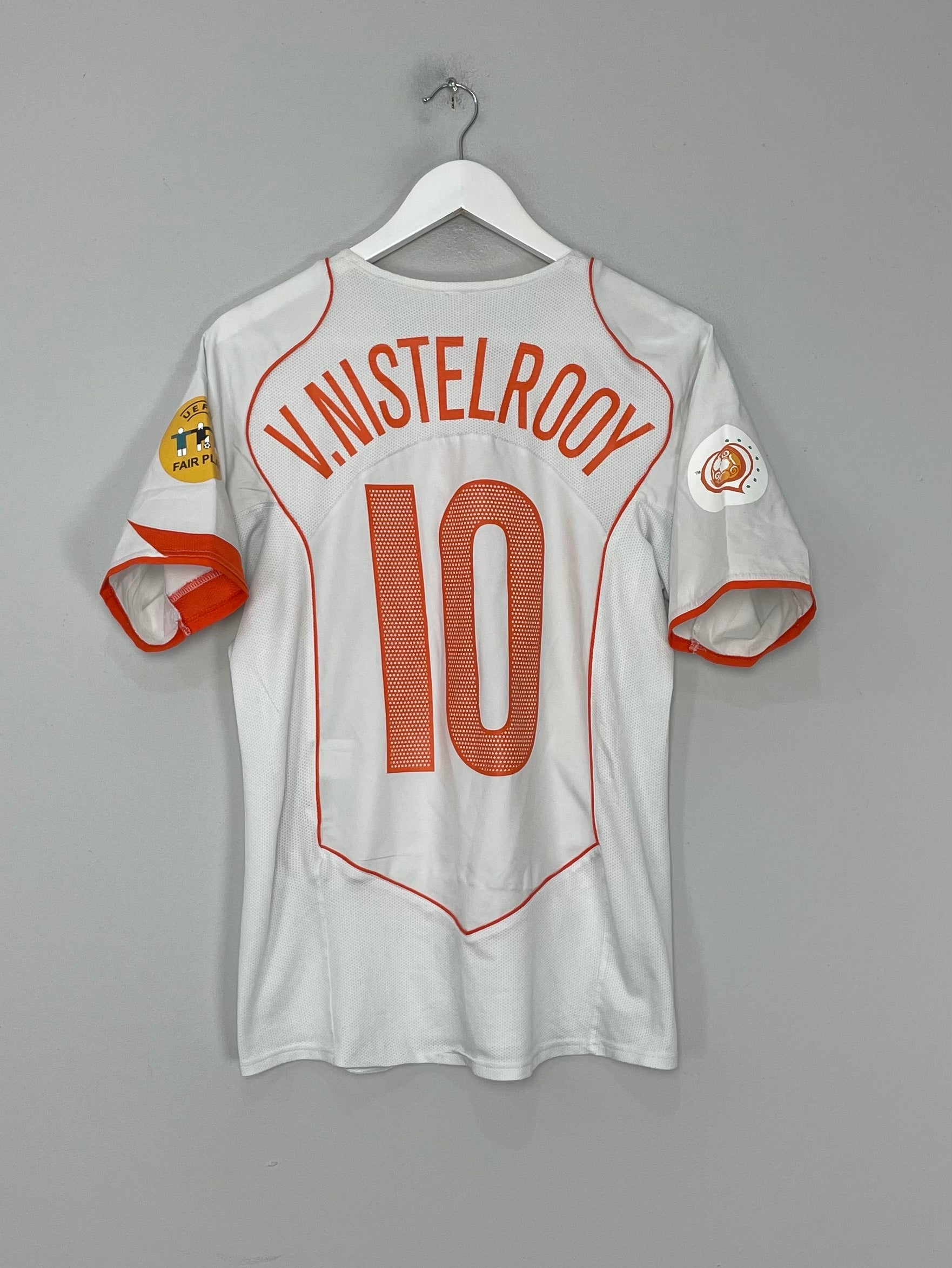 Shop 2004/06 NETHERLANDS V.NISTELROOY #10 AWAY SHIRT (S) NIKE, classic football shirts, vintage football shirts & retro soccer jerseys at Cult Kits