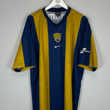 Shop 2000/01 UNAM PUMAS #15 HOME SHIRT (XL) NIKE, classic football shirts, vintage football shirts & retro soccer jerseys at Cult Kits