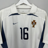 Shop 2002/04 PORTUGAL C.RONALDO #16 AWAY SHIRT (L) NIKE, classic football shirts, vintage football shirts & retro soccer jerseys at Cult Kits