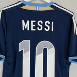 2011/13 ARGENTINA MESSI #10 AWAY SHIRT (M) ADIDAS