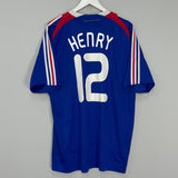 Shop 2007/08 FRANCE HENRY #12 HOME SHIRT (XL) ADIDAS, classic football shirts, vintage football shirts & retro soccer jerseys at Cult Kits