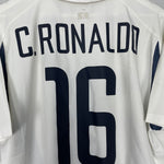 Shop 2002/04 PORTUGAL C.RONALDO #16 AWAY SHIRT (L) NIKE, classic football shirts, vintage football shirts & retro soccer jerseys at Cult Kits