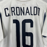 Shop 2002/04 PORTUGAL C.RONALDO #16 AWAY SHIRT (L) NIKE, classic football shirts, vintage football shirts & retro soccer jerseys at Cult Kits