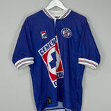 Shop 1998/99 CRUZ AZUL HOME SHIRT (XL) FILA, classic football shirts, vintage football shirts & retro soccer jerseys at Cult Kits