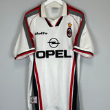 1997/98 AC MILAN AWAY SHIRT (XXL) LOTTO
