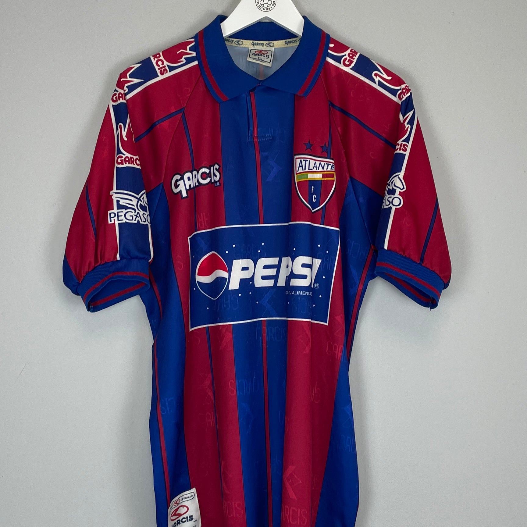 Shop 1998/00 ATLANTE HOME SHIRT (L) GARCIS, classic football shirts, vintage football shirts & retro soccer jerseys at Cult Kits
