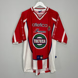 Shop 2000/02 CHIVAS GUADALAJARA TRAINING SHIRT (XL) ATLETICA, classic football shirts, vintage football shirts & retro soccer jerseys at Cult Kits