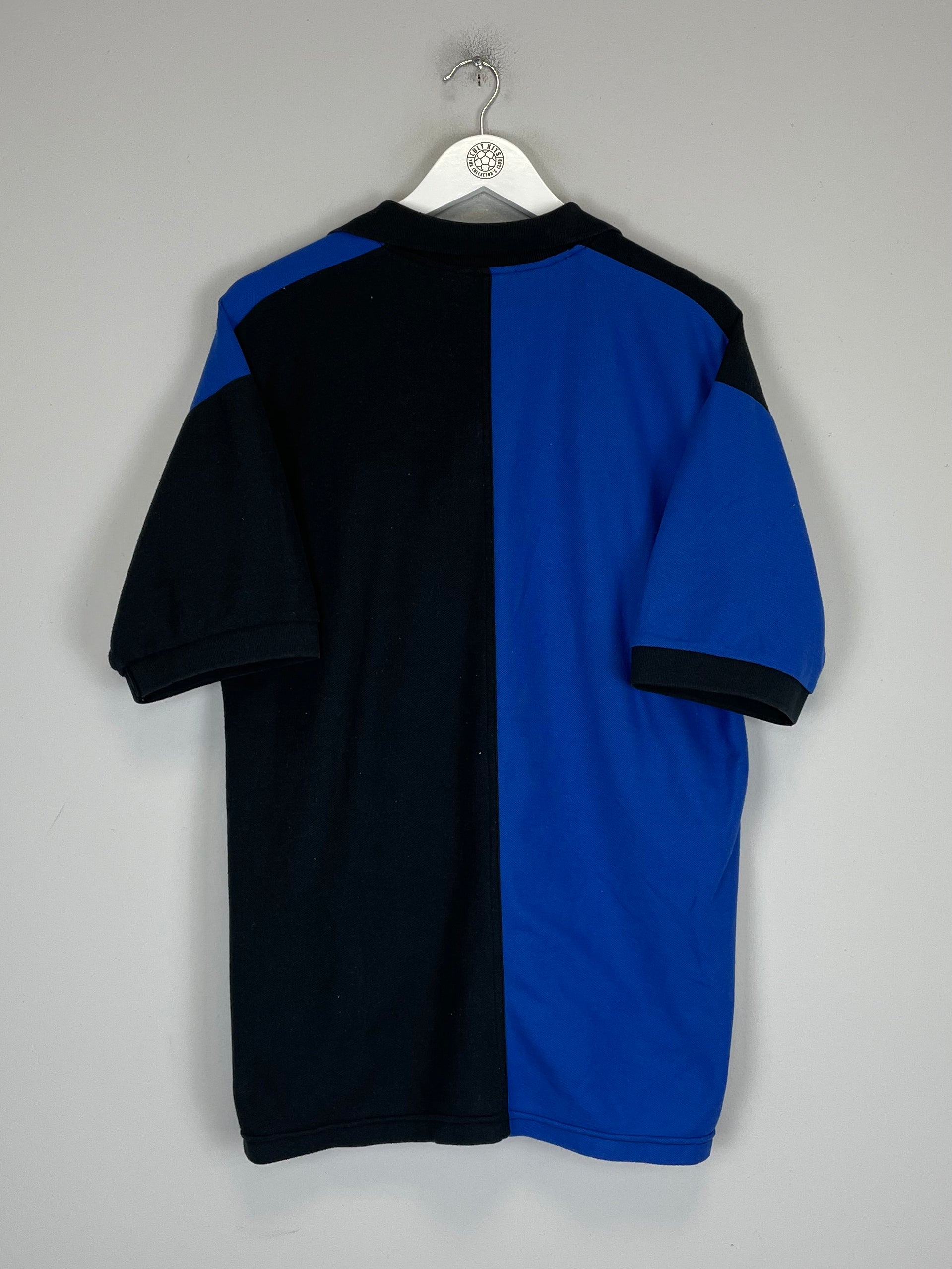 Shop 1996/97 MANCHESTER UNITED POLO SHIRT (XL) UMBRO, classic football shirts, vintage football shirts & retro soccer jerseys at Cult Kits