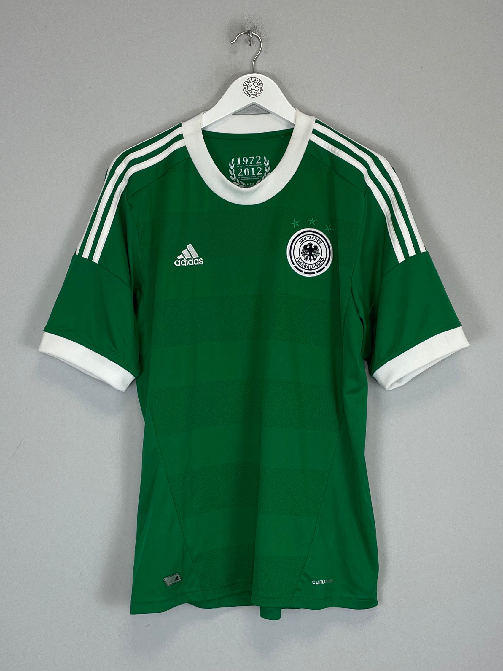 Shop 2012/13 GERMANY AWAY SHIRT (L) ADIDAS, classic football shirts, vintage football shirts & retro soccer jerseys at Cult Kits