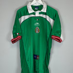 Shop 2000/01 MEXICO HOME SHIRT (XL) ATLETICA, classic football shirts, vintage football shirts & retro soccer jerseys at Cult Kits