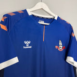 Shop 2020/21 OLDHAM *125 YEAR* HOME SHIRT (XL) HUMMEL, classic football shirts, vintage football shirts & retro soccer jerseys at Cult Kits