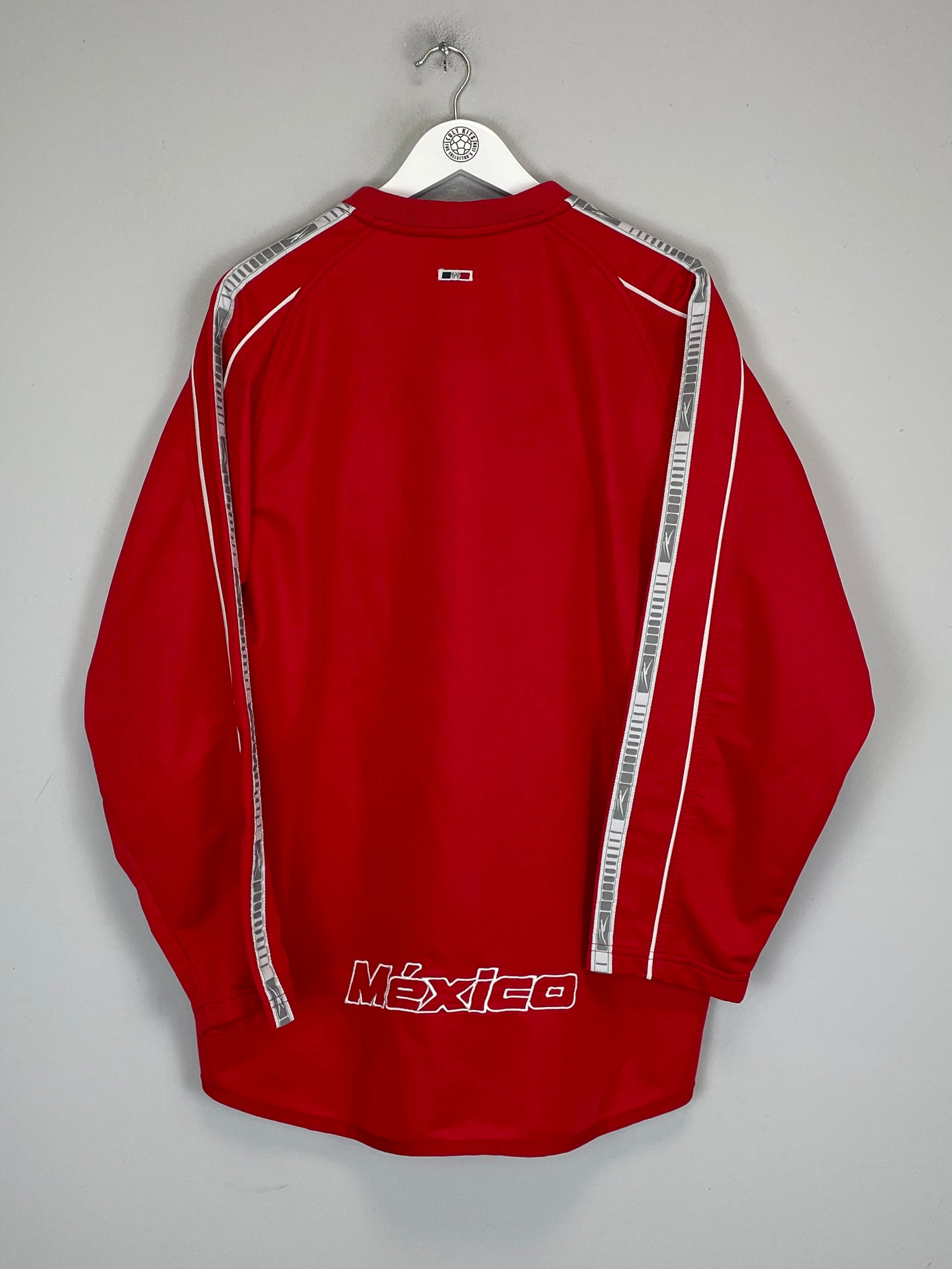 Shop 2001/02 MEXICO JUMPER (XL) ATLETICA, classic football shirts, vintage football shirts & retro soccer jerseys at Cult Kits