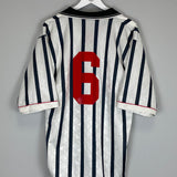 Shop 1996/98 BRENTFORD #6 AWAY SHIRT (XL) COBRA SPORTS, classic football shirts, vintage football shirts & retro soccer jerseys at Cult Kits