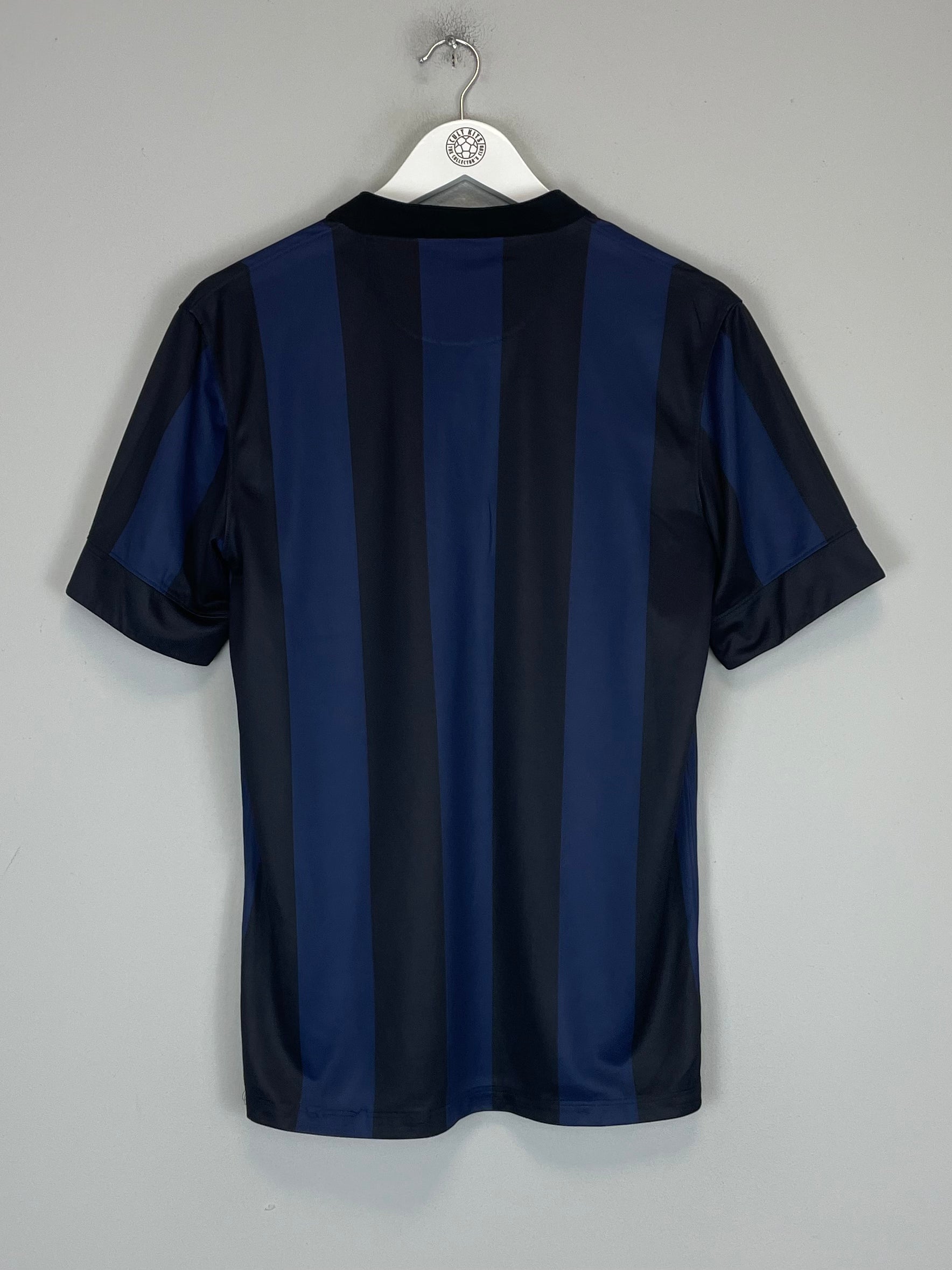 Shop 2013/14 INTER MILAN HOME SHIRT (S) NIKE, classic football shirts, vintage football shirts & retro soccer jerseys at Cult Kits
