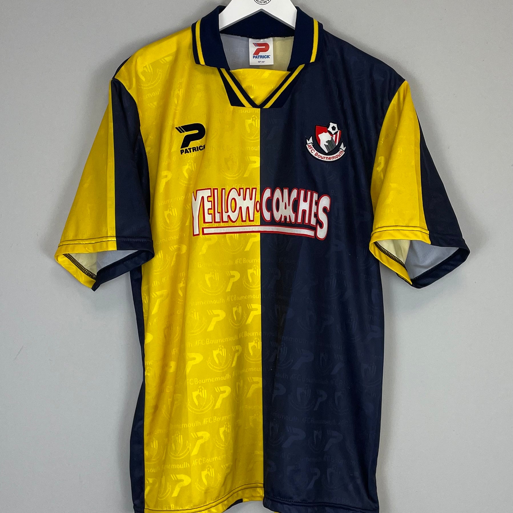Shop 1996/98 BOURNEMOUTH AWAY SHIRT (L) PATRICK, classic football shirts, vintage football shirts & retro soccer jerseys at Cult Kits