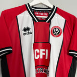 Shop 2023/24 SHEFFIELD UNITED HOME SHIRT (M) ERREA, classic football shirts, vintage football shirts & retro soccer jerseys at Cult Kits