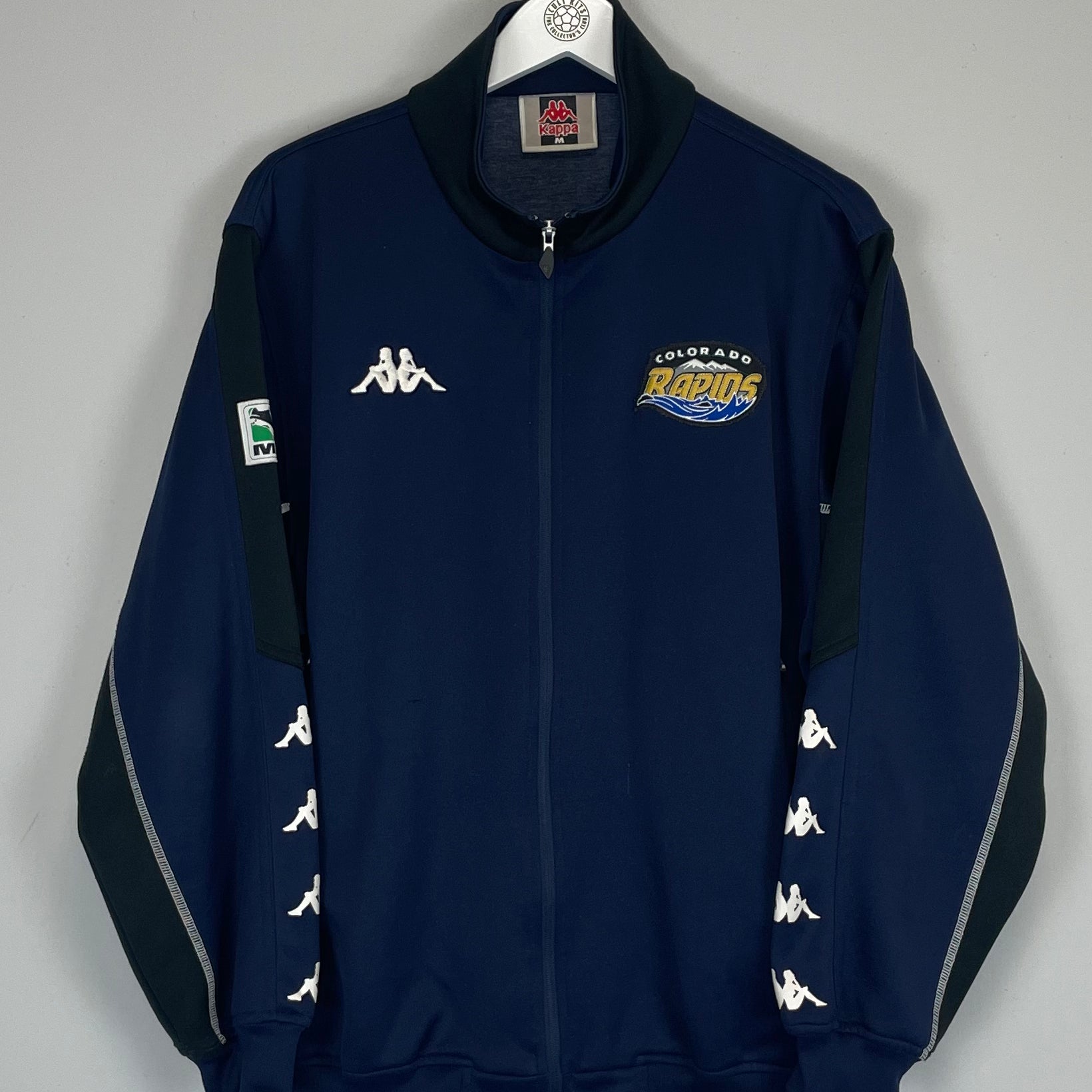 Shop 2001/02 COLORADO RAPIDS TRACK JACKET (M) KAPPA, classic football shirts, vintage football shirts & retro soccer jerseys at Cult Kits