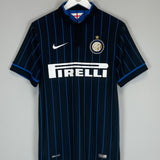Shop 2014/15 INTER MILAN HOME SHIRT (S) NIKE, classic football shirts, vintage football shirts & retro soccer jerseys at Cult Kits