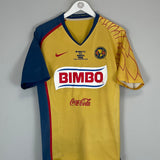 Shop 2007/08 CLUB AMERICA CABANAS #9 *SUDAMERICANA FINAL* HOME SHIRT (M) NIKE, classic football shirts, vintage football shirts & retro soccer jerseys at Cult Kits