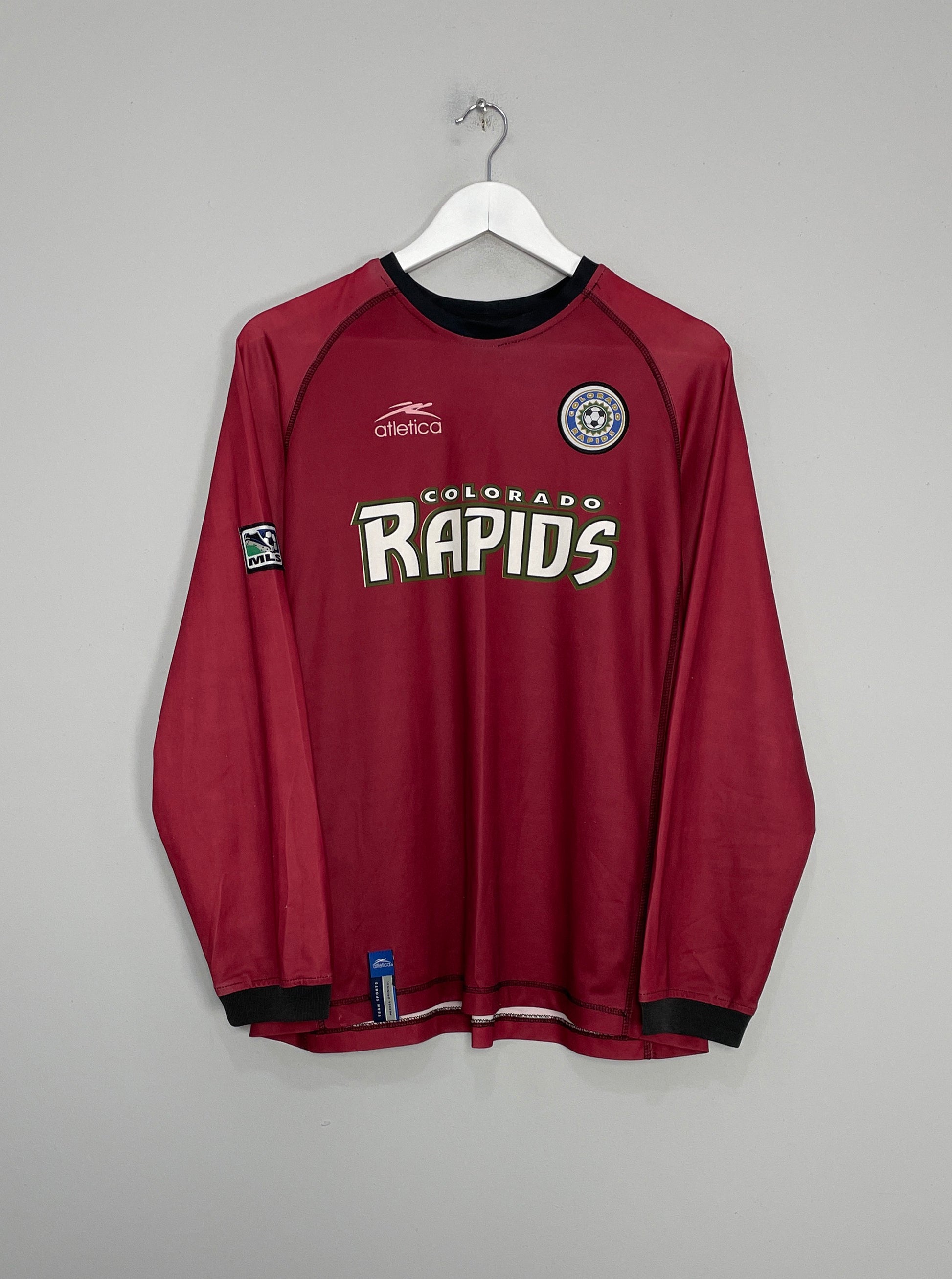 2003 COLORADO RAPIDS GK SHIRT (XL) ATLETICA