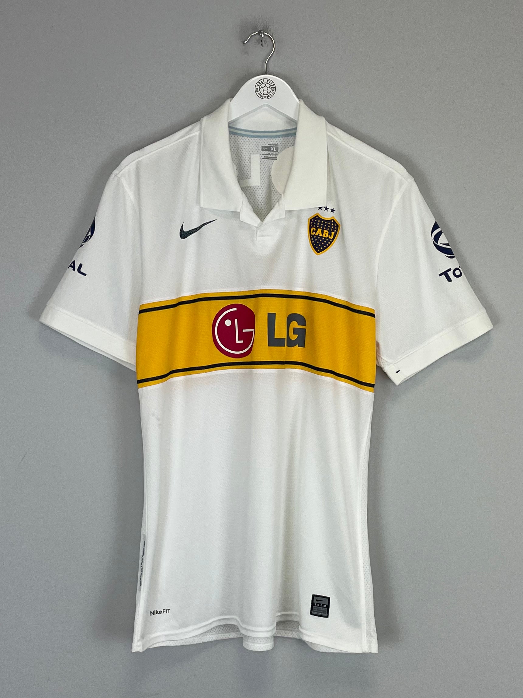 Shop 2009/11 BOCA JUNIORS AWAY SHIRT (XL) NIKE, classic football shirts, vintage football shirts & retro soccer jerseys at Cult Kits