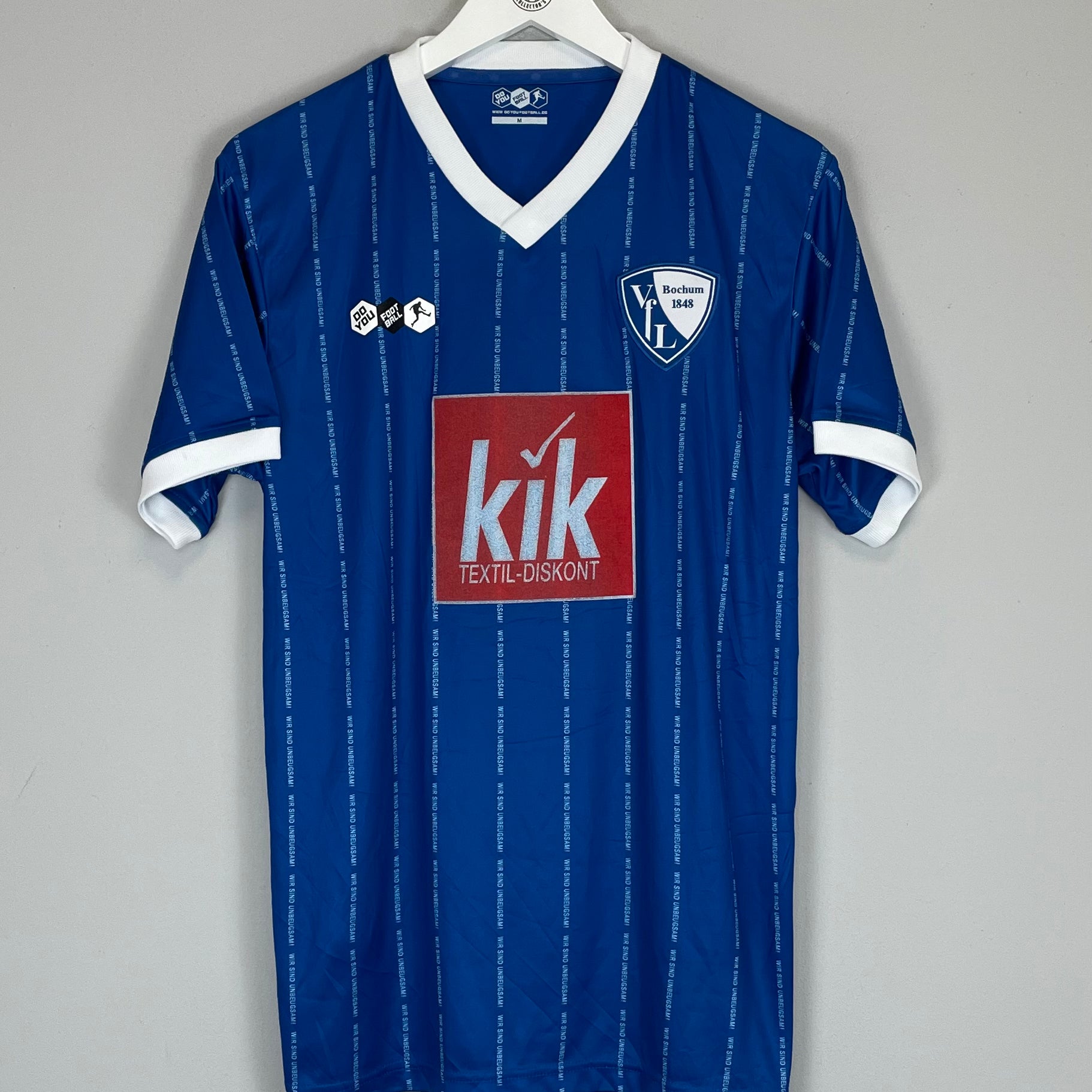 Shop 2008/09 VFL BOCHUM HOME SHIRT (M) DYF, classic football shirts, vintage football shirts & retro soccer jerseys at Cult Kits