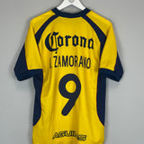 Shop 2001/02 CLUB AMERICA ZAMORANO #9 HOME SHIRT (M) NIKE, classic football shirts, vintage football shirts & retro soccer jerseys at Cult Kits