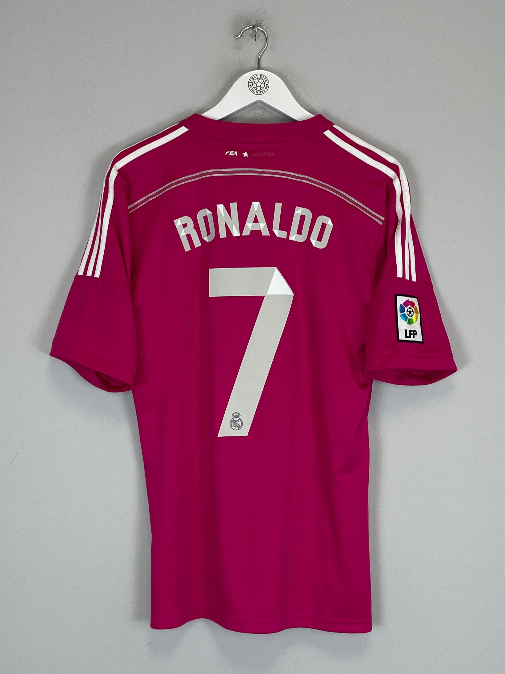 Shop 2014/15 REAL MADRID RONALDO #7 AWAY SHIRT (M) ADIDAS, classic football shirts, vintage football shirts & retro soccer jerseys at Cult Kits