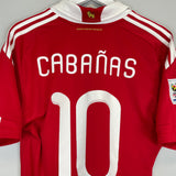 2011/12 PARAGUAY CABANAS #10 HOME SHIRT (M) ADIDAS