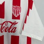 Shop 1994/95 NECAXA #28 HOME SHIRT (M) ADIDAS, classic football shirts, vintage football shirts & retro soccer jerseys at Cult Kits