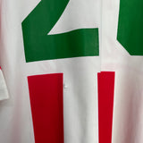 Shop 1994/95 NECAXA #28 HOME SHIRT (M) ADIDAS, classic football shirts, vintage football shirts & retro soccer jerseys at Cult Kits