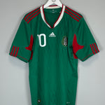 Shop 2010/11 MEXICO C.BLANCO #10 HOME SHIRT (L) ADIDAS, classic football shirts, vintage football shirts & retro soccer jerseys at Cult Kits