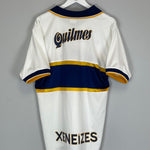 Shop 1996/97 BOCA JUNIORS AWAY SHIRT (XL) NIKE, classic football shirts, vintage football shirts & retro soccer jerseys at Cult Kits