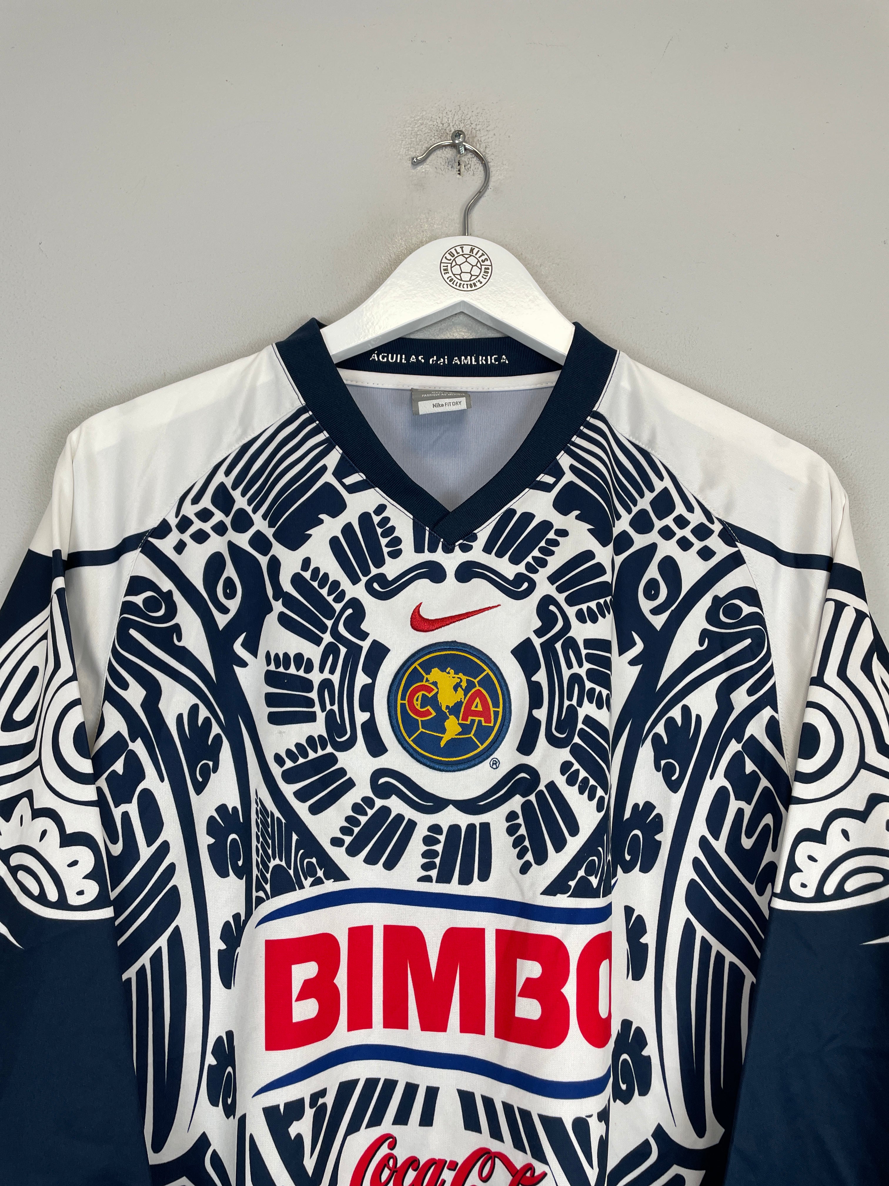Shop 2008/09 CLUB AMERICA GK SHIRT (L) NIKE, classic football shirts, vintage football shirts & retro soccer jerseys at Cult Kits