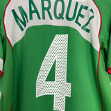 Shop 2004/06 MEXICO MARQUEZ #4 HOME SHIRT (M) NIKE, classic football shirts, vintage football shirts & retro soccer jerseys at Cult Kits