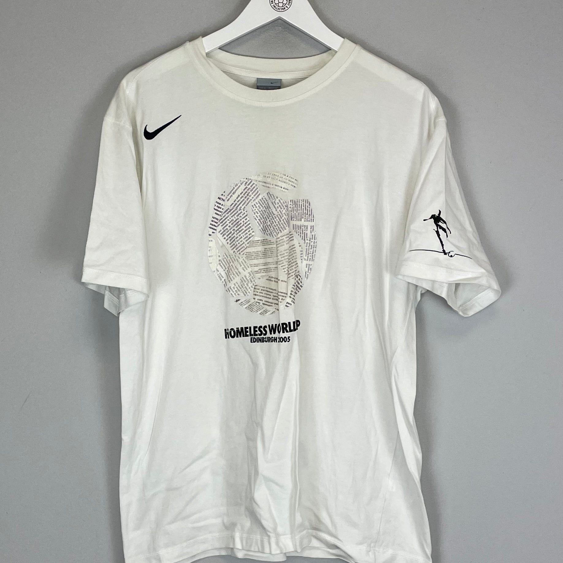 Shop 2005 NIKE HOMELESS WORLD CUP (XL), classic football shirts, vintage football shirts & retro soccer jerseys at Cult Kits