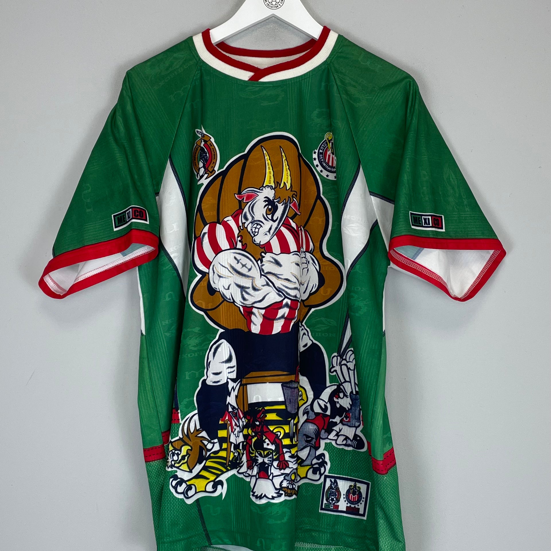 Shop 2002/04 MEXICO X CHIVAS BOOTLEG SHIRT (L), classic football shirts, vintage football shirts & retro soccer jerseys at Cult Kits