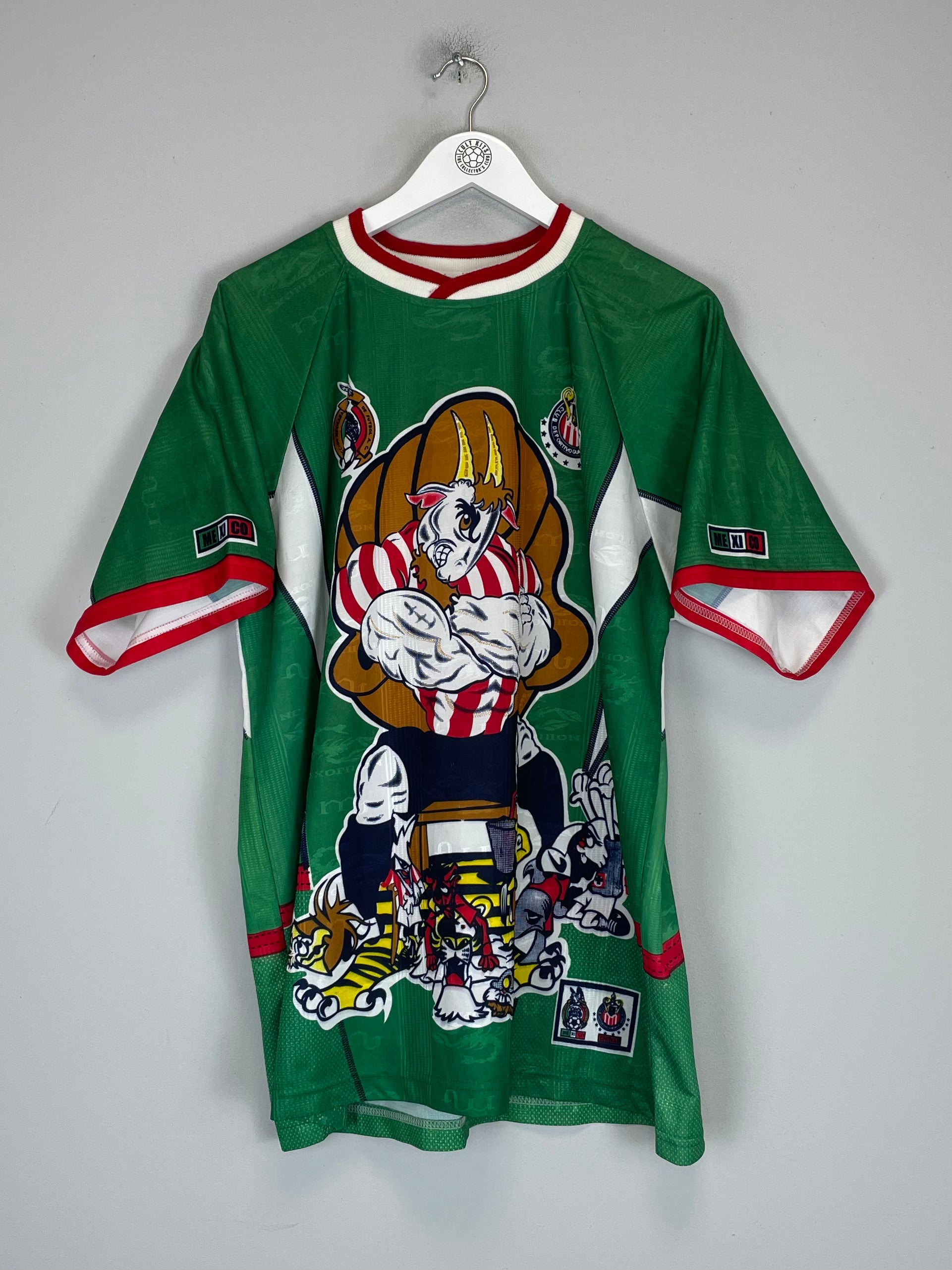 Shop 2002/04 MEXICO X CHIVAS BOOTLEG SHIRT (L), classic football shirts, vintage football shirts & retro soccer jerseys at Cult Kits