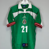Shop 2000/01 MEXICO ARELLANO #21 HOME SHIRT (S) ATLETICA, classic football shirts, vintage football shirts & retro soccer jerseys at Cult Kits