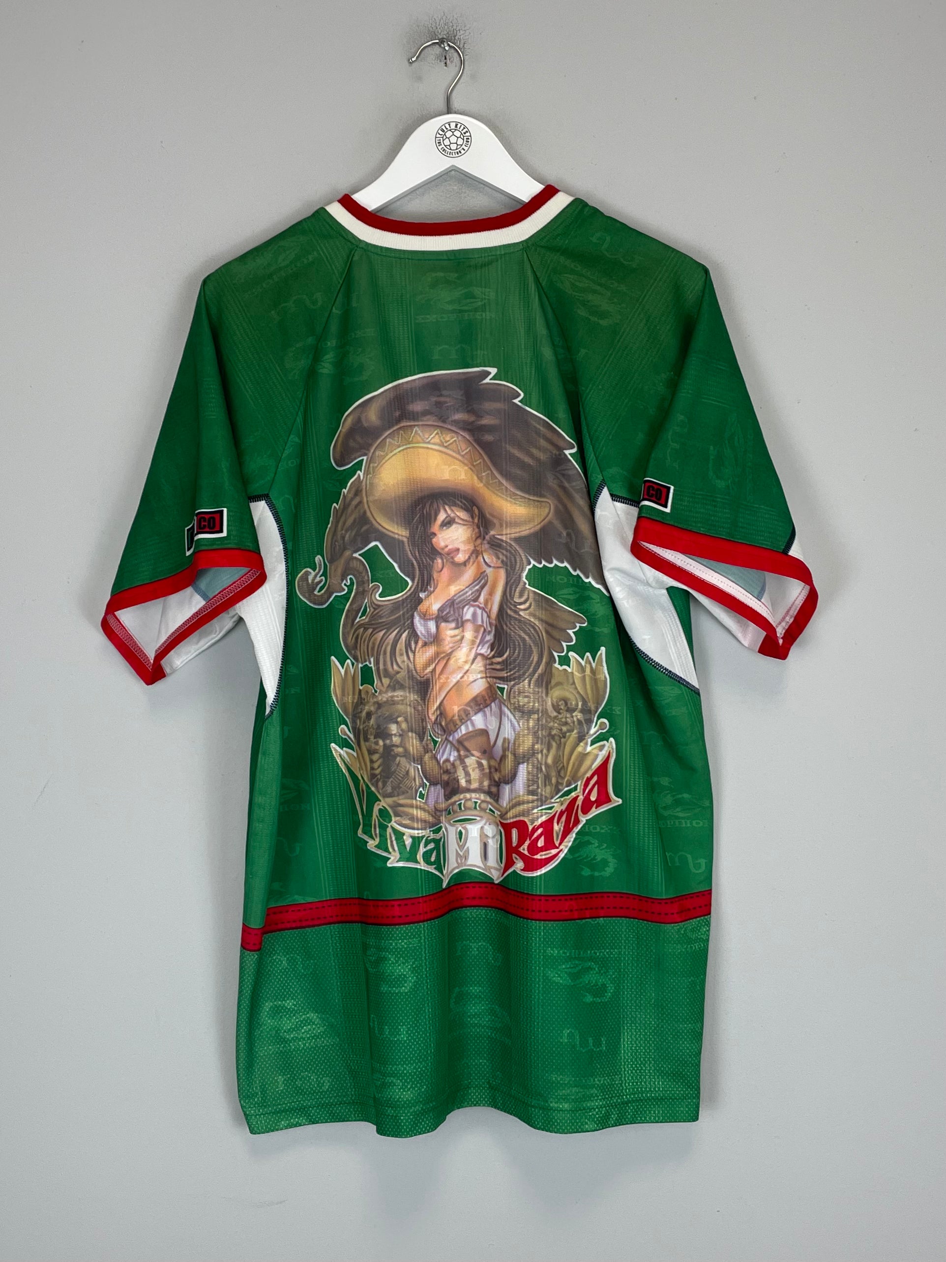 Shop 2002/04 MEXICO X CHIVAS BOOTLEG SHIRT (L), classic football shirts, vintage football shirts & retro soccer jerseys at Cult Kits