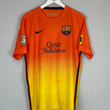 Shop 2012/13 BARCELONA MESSI #10 AWAY SHIRT (L) NIKE, classic football shirts, vintage football shirts & retro soccer jerseys at Cult Kits