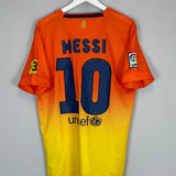 Shop 2012/13 BARCELONA MESSI #10 AWAY SHIRT (L) NIKE, classic football shirts, vintage football shirts & retro soccer jerseys at Cult Kits