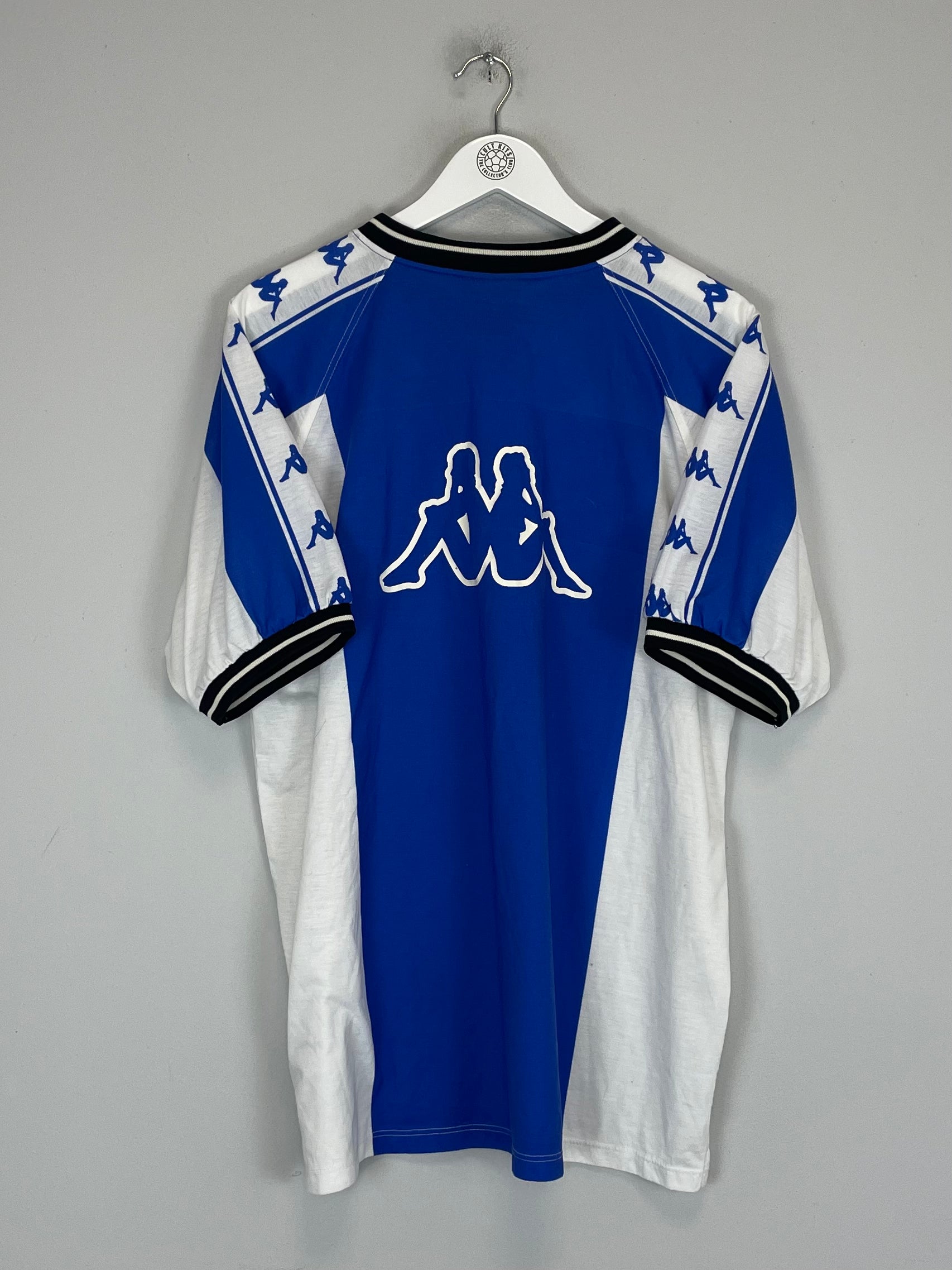 Shop 1996/98 UE LLEIDA TRAINING SHIRT (XL) KAPPA, classic football shirts, vintage football shirts & retro soccer jerseys at Cult Kits
