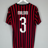 Shop 2019/20 AC MILAN MALDINI #3 HOME SHIRT (M) PUMA, classic football shirts, vintage football shirts & retro soccer jerseys at Cult Kits