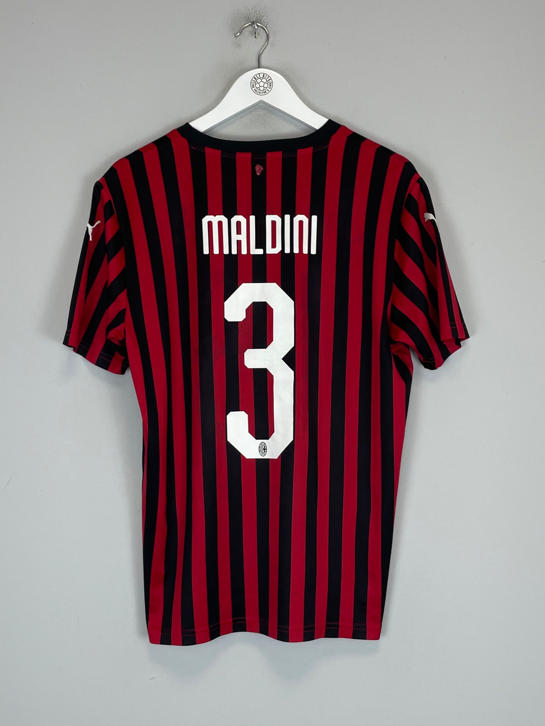 Shop 2019/20 AC MILAN MALDINI #3 HOME SHIRT (M) PUMA, classic football shirts, vintage football shirts & retro soccer jerseys at Cult Kits