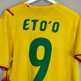 2010/11 CAMEROON ETO'O #9 AWAY SHIRT (L) PUMA