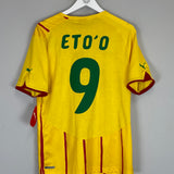 2010/11 CAMEROON ETO'O #9 AWAY SHIRT (L) PUMA
